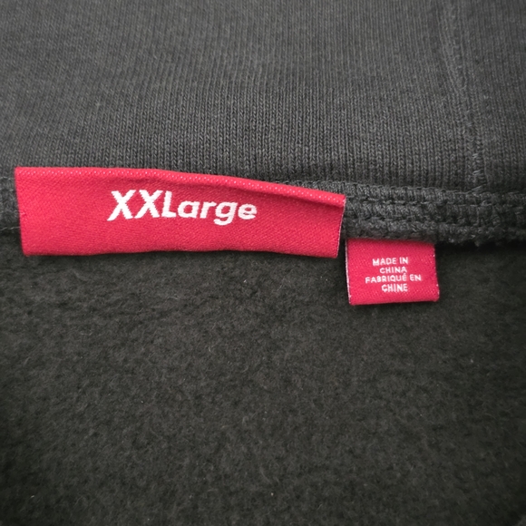 Supreme Wrapped Half Zip Hooded Black Sweater - Picture 5 of 10